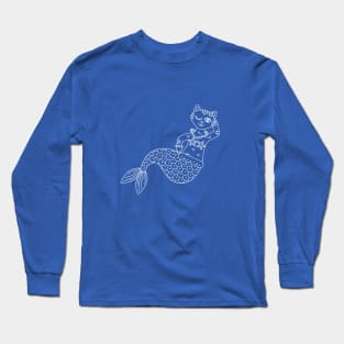 Flirty Little Purrmaid Long Sleeve T-Shirt